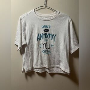 Adidas crop top oversized size XS